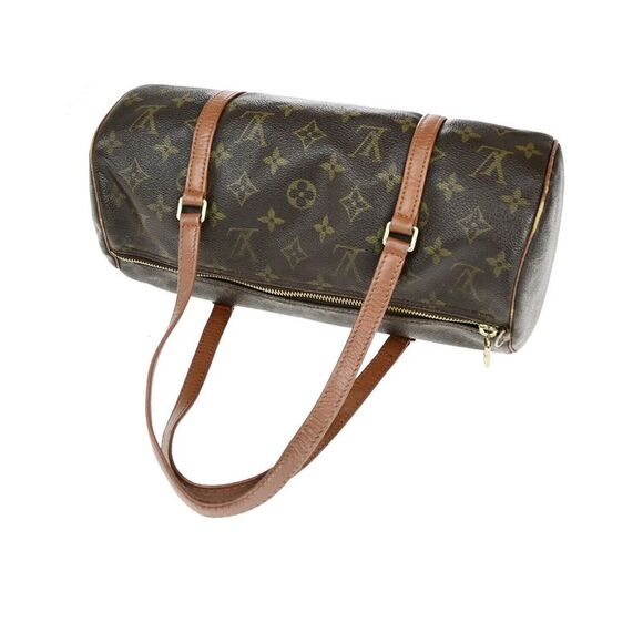 Pre Loved Louis Vuitton Cylinder Handbag M51204 Women Brown - Picture 5 of 8